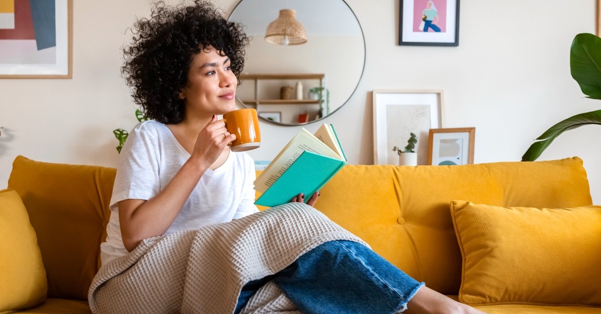 Woman reading